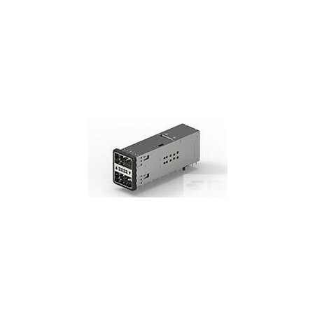 Te Connectivity zQSFP+ STACKED RECEPTACLE ASSEMBLY 2X1 2227224-2